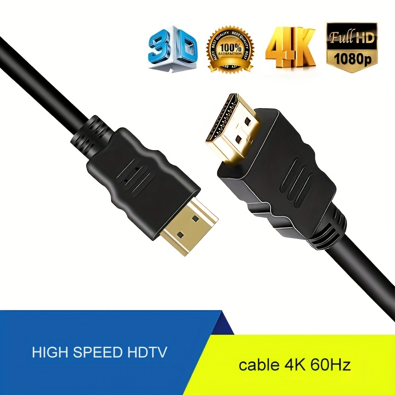 Câble adaptateur Lightning à HDMI (6.6 pi) pour projecteur AppleTV  numérique iPhone iPad à 1080p télé HD, noir