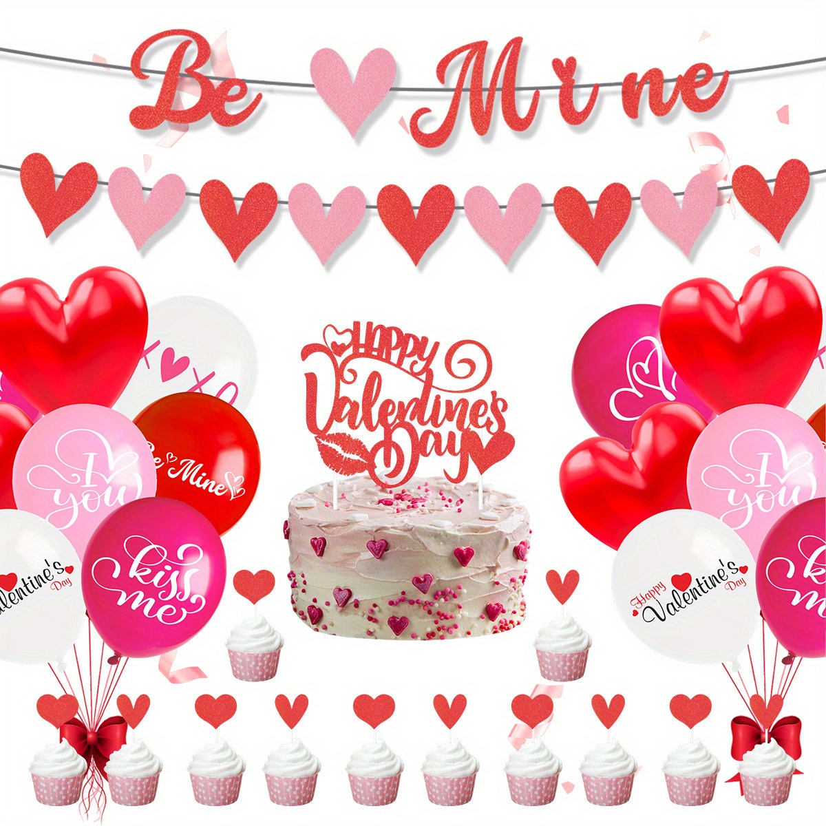 Valentines Day Mini Heart Cake - Temu