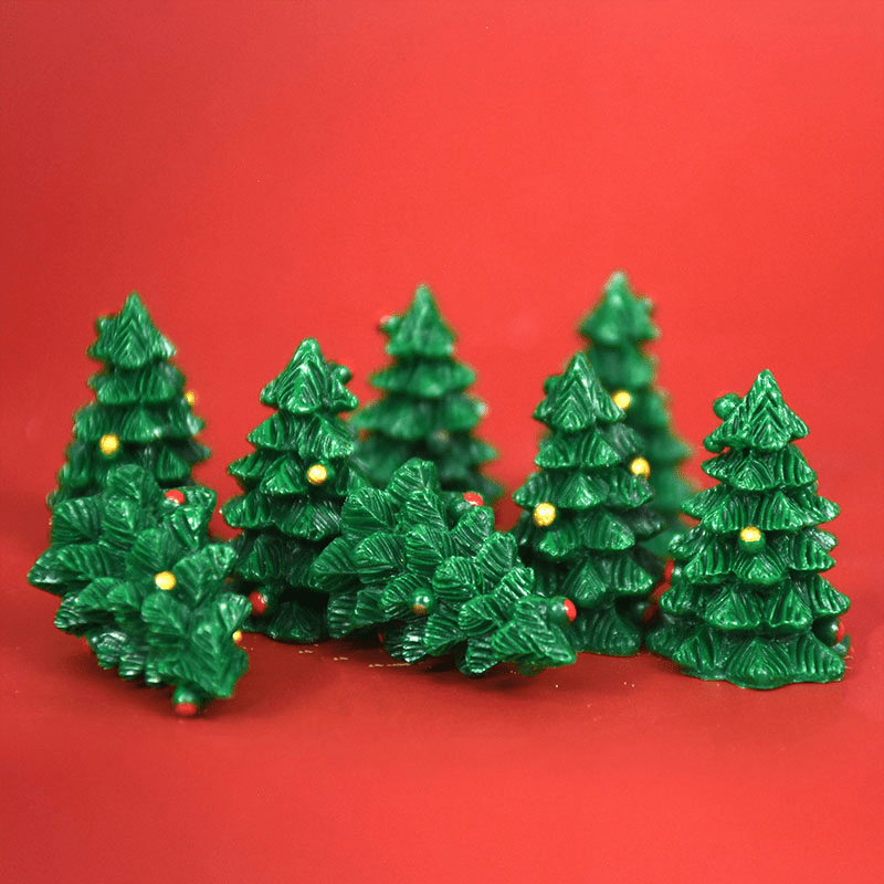 30 Pcs Christamas Tree Decorations Clearance,Mini Resin Ornaments for Christmas Trees,Small Santa Clause Charms Xmas Decorations Sets for Girls Women