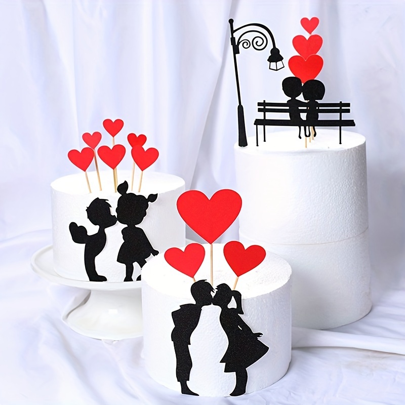 Cake Topper Torta Matrimonio Ballo Dipinto a mano Tango Cake topper couple  Dancing Bride And Groom Figurine -  Italia