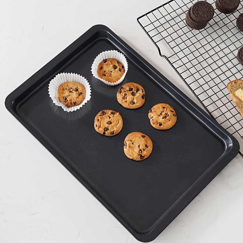  HONGBAKE Large Flat Cookie Sheet No Edges, Nonstick