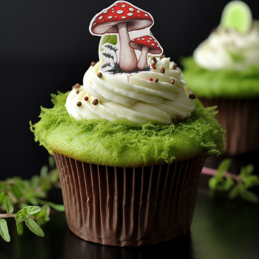 3d Forest Mushroom Snail Silicone Mold Cupcake Fondant Mold - Temu
