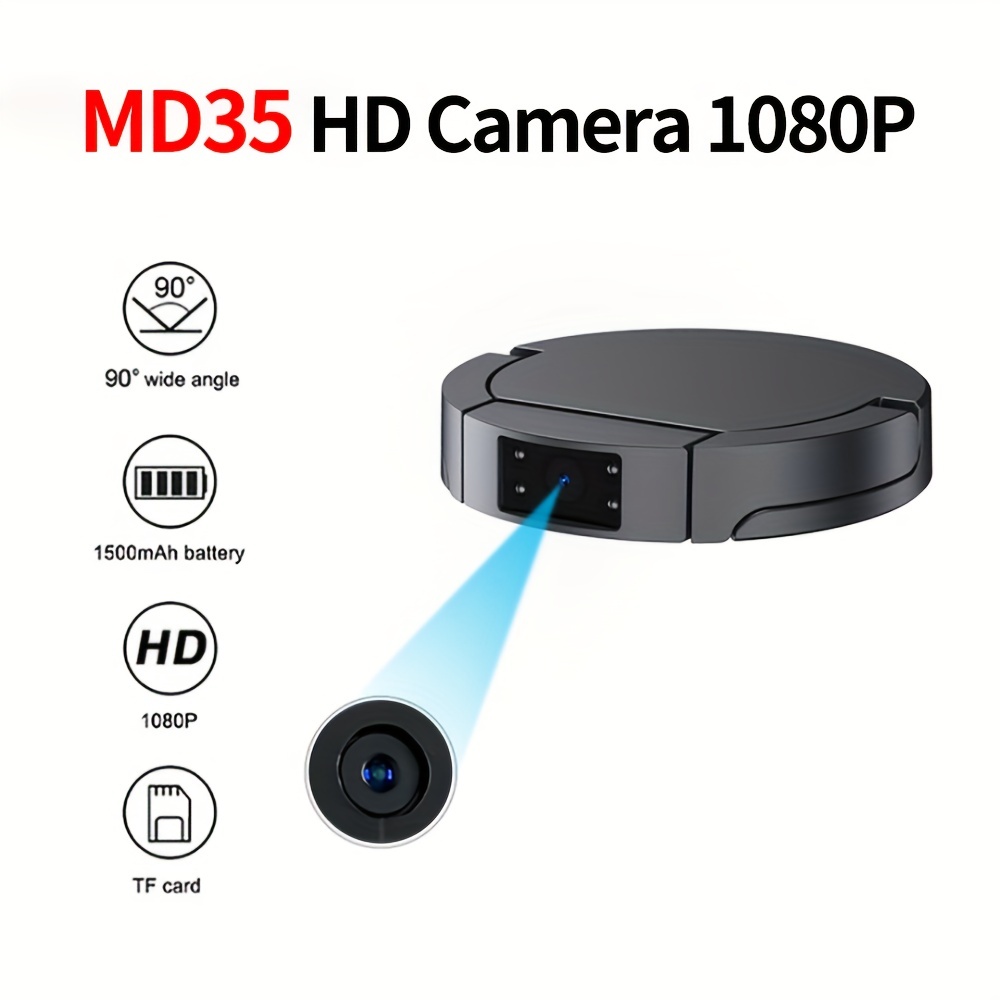  Bolígrafo de cámara oculta de 64 GB, cámara espía Full HD  1080P, cámara de niñera con batería de larga duración, mini cámara espía  con grabación en bucle, cámara corporal adecuada para