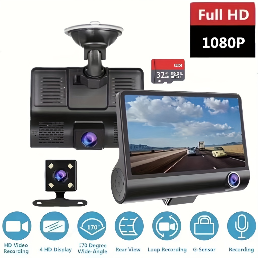 Smart WiFi DVR Cam 170 Degree Wireless Car Dash Cam 1080P Full HD