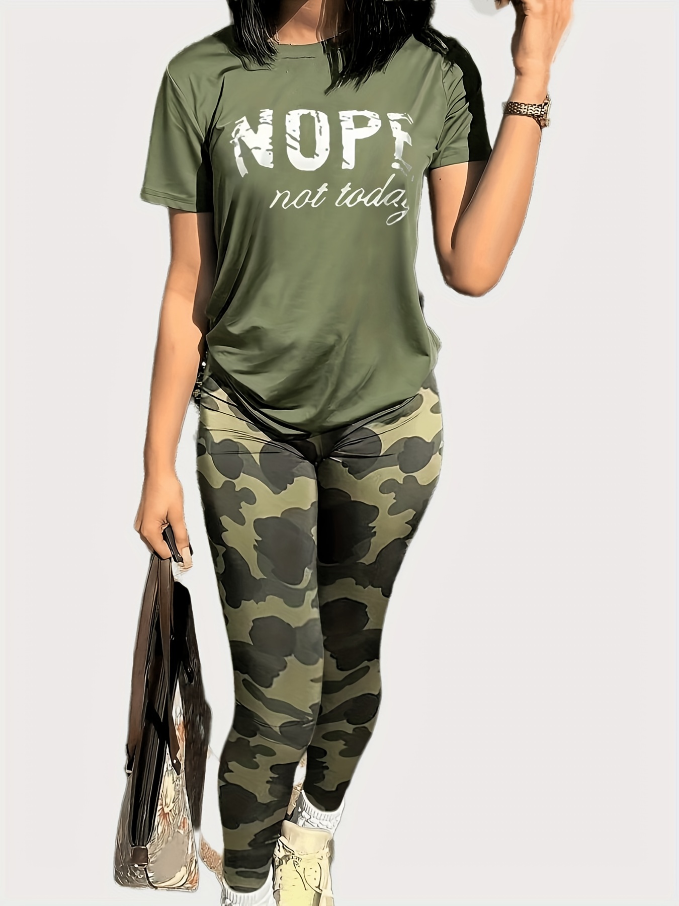 Army fatigue outlet tights