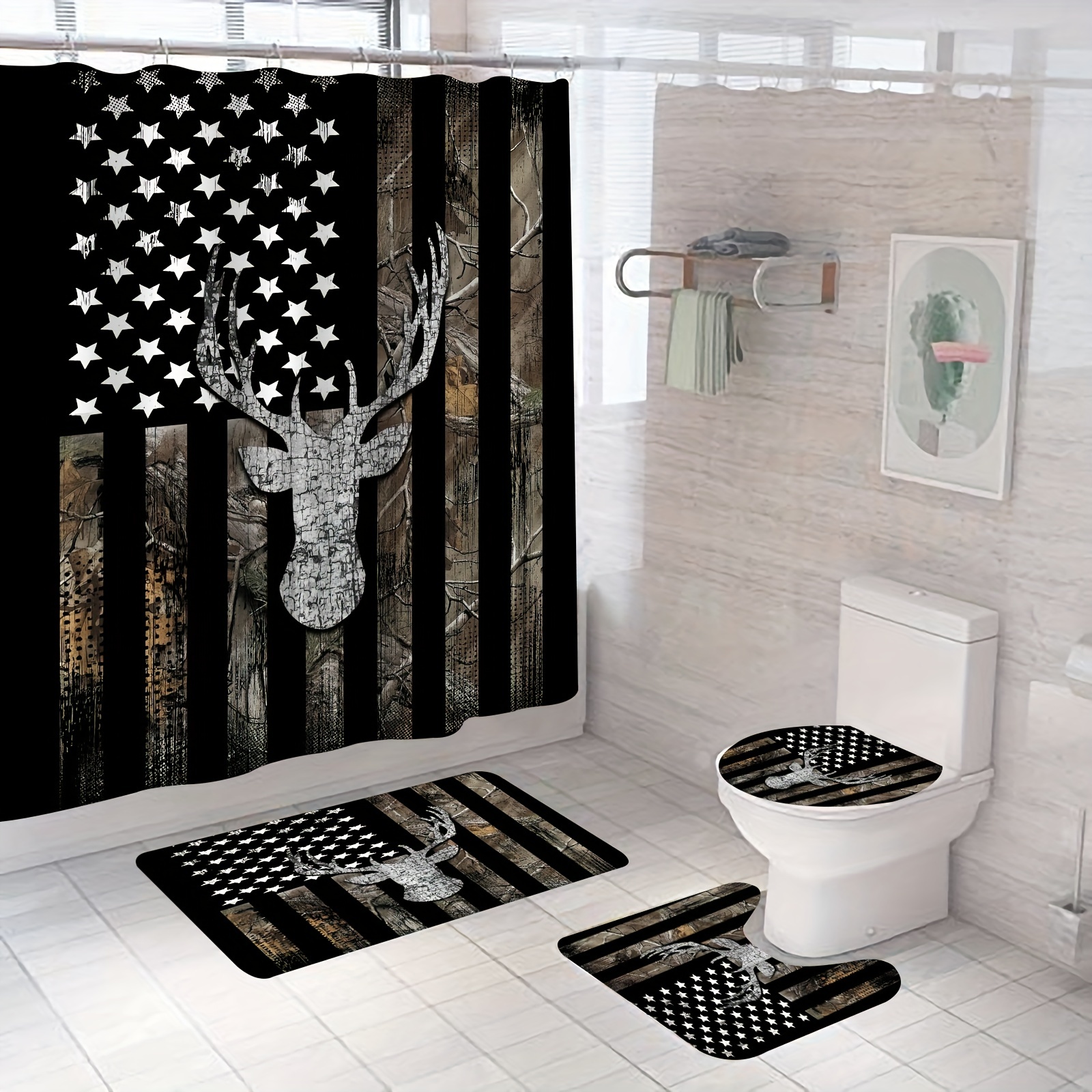 Decoración de baño de cabaña diseño de interiores y decoración de