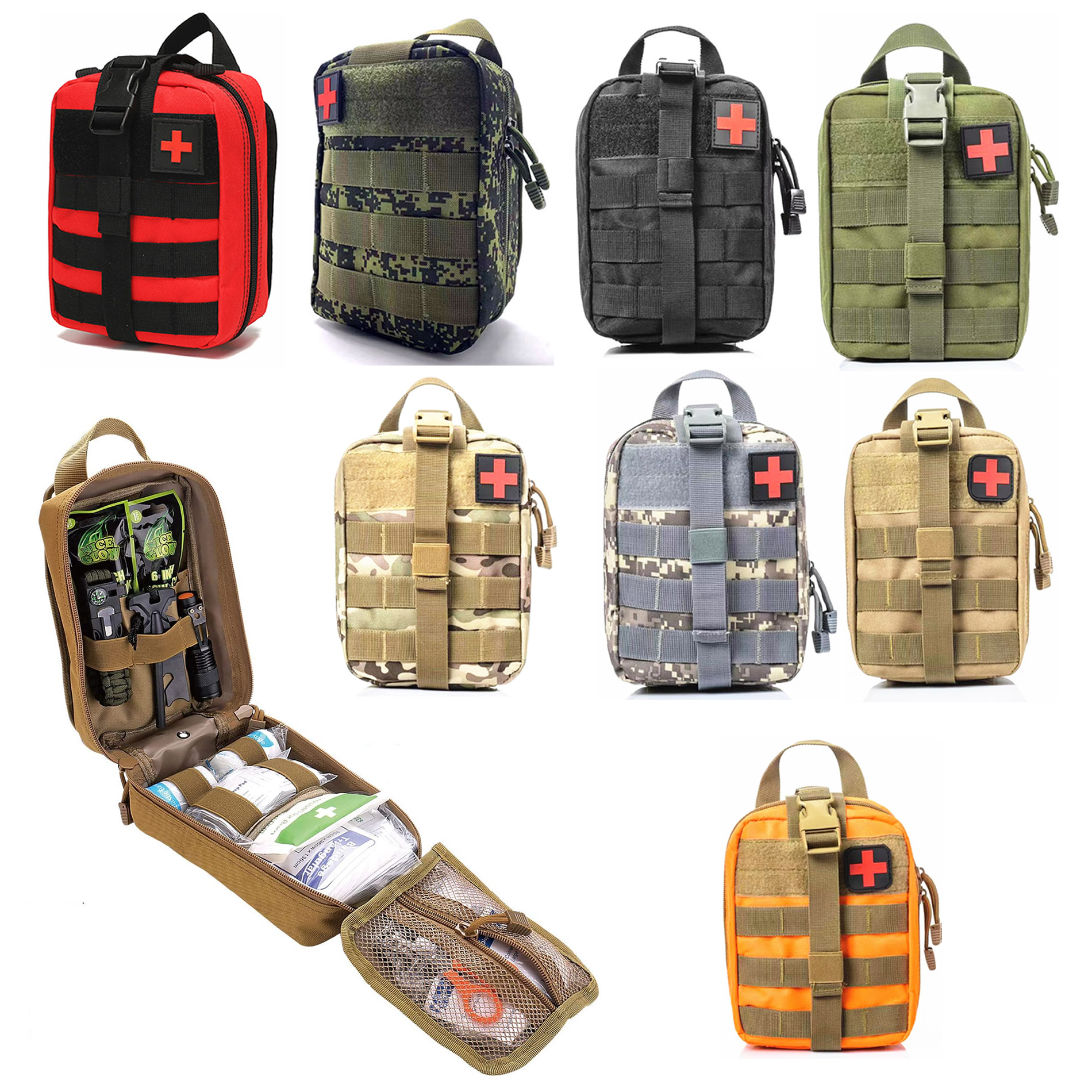 Emergency Survival Kit Bag - Temu