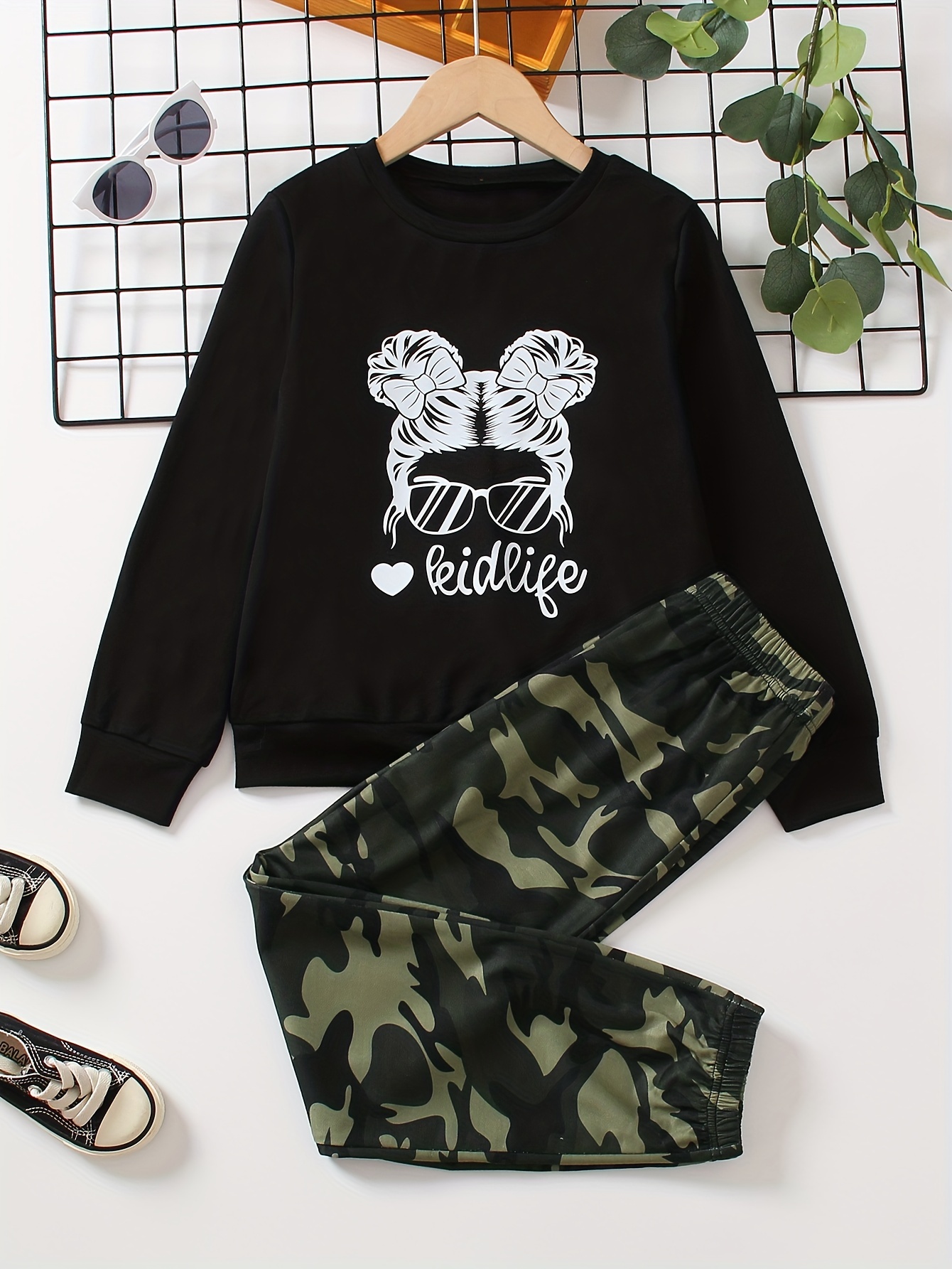 Toddler Baby Girl Sleeveless Crop Top Camo Pants Outfit Knit Cami Tank Tops  Vest Camouflage Trousers Summer Tracksuit 