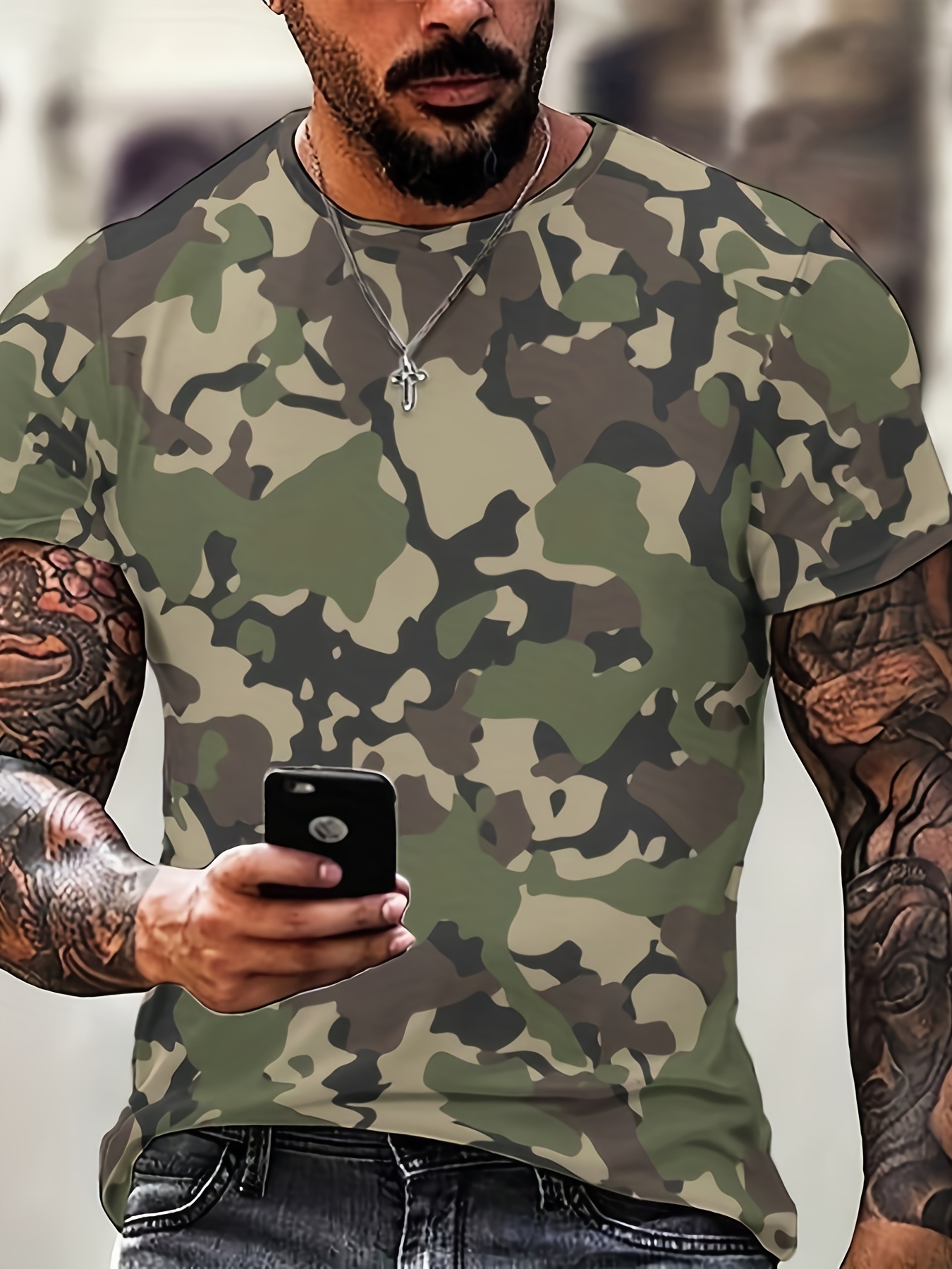 Camouflage Shirts - Temu