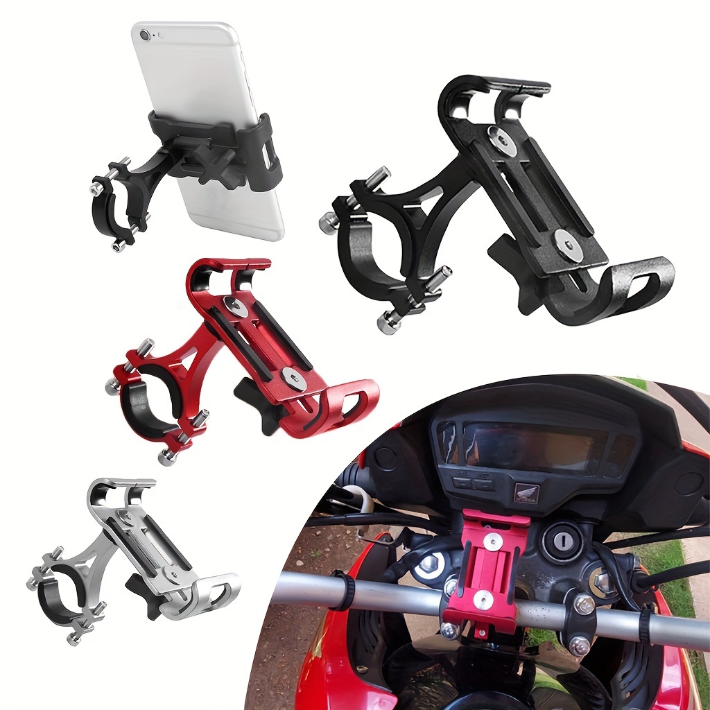 Waterproof Motorcycle Bike Mobile Phone Holder Support Universal Bicycle  GPS 360° Swivel Adjustable Motorcycle Cellphone Holder - AliExpress