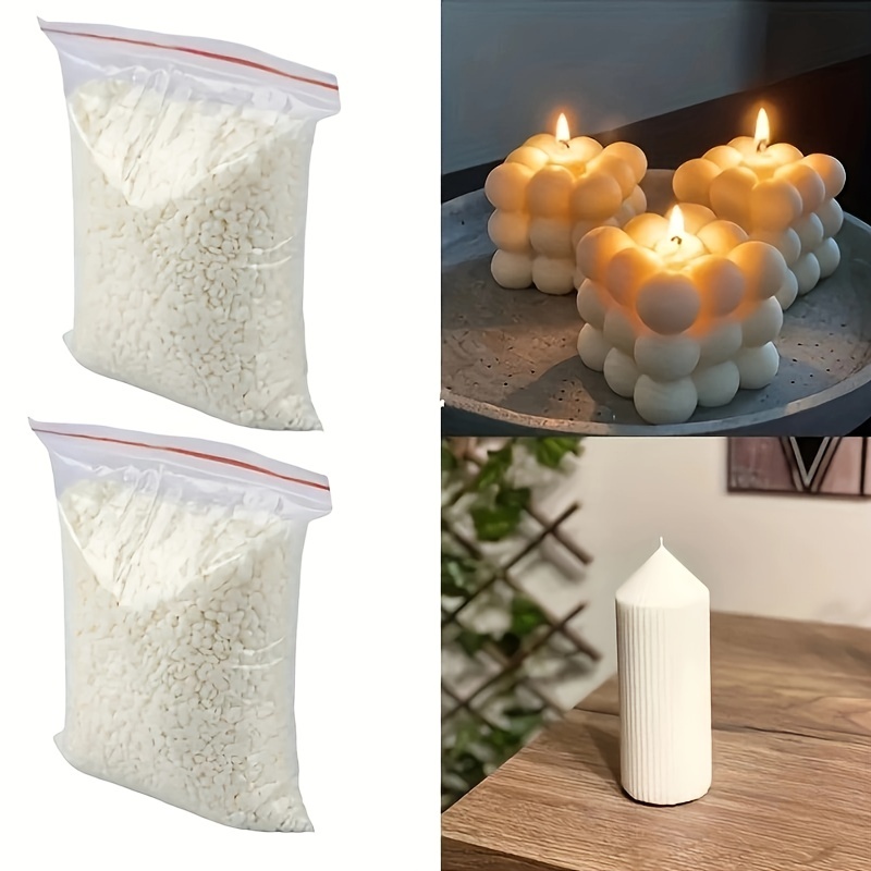 300g Natural Soy Wax Handmade Scented Candle Material 52 Degree Candle Raw  Material Candle Making Supplies