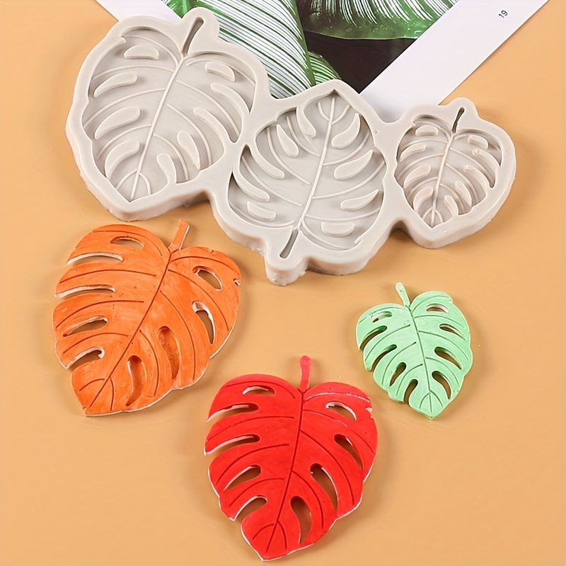 Monstera Leaf Molds Leaf Car Freshies Silicone Molds Car - Temu