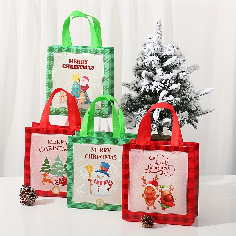 Christmas Stocking Gift Bags, Cute Cartoon Ziplock Bags, Cookie Candy  Creative Gift Bags, Perfect Christmas Party Gift Bags - Temu