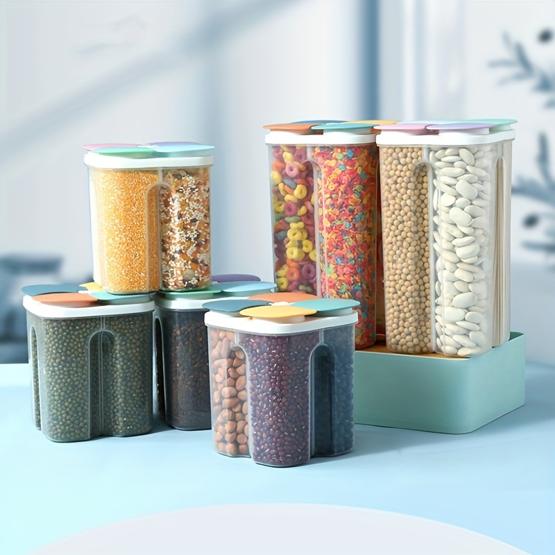 Acrylic Storage Jar Food Storage Container With Airtight - Temu