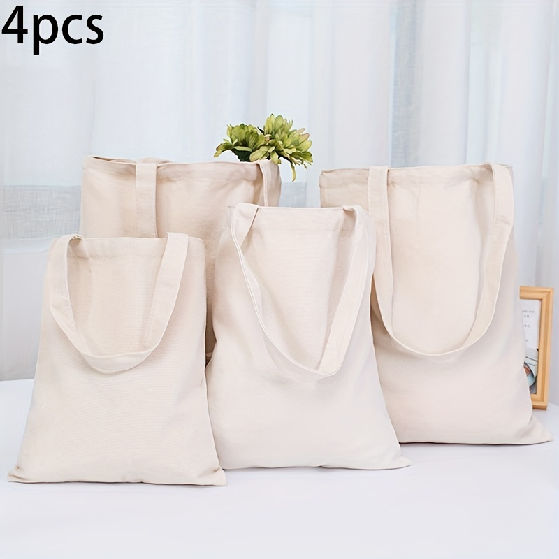 1pcs High-Quality Women Men Handbags Canvas Tote bags Reusable Cotton  grocery High capacity Shopping Bag