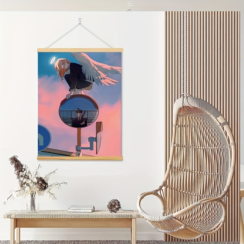 Howls Moving Castle Poster Studio Ghibli Poster Anime Aesthetic Canvas  Poster Wall Art Decor Print Picture for Living Room Decoration 12 x 18