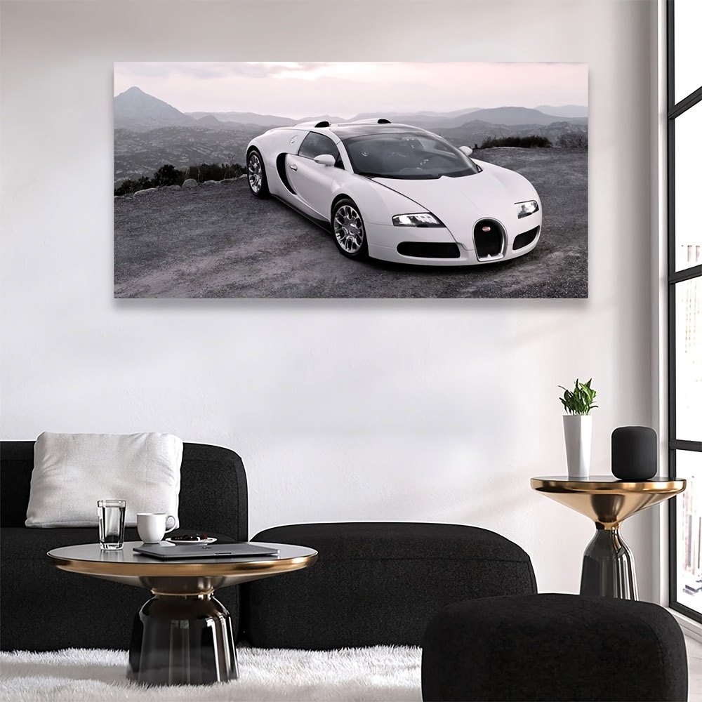 Póster de película de coches, decoración de pared, póster de automóvil, sin  marco (8 x 10 pulgadas, decoración artística de pared para habitación de