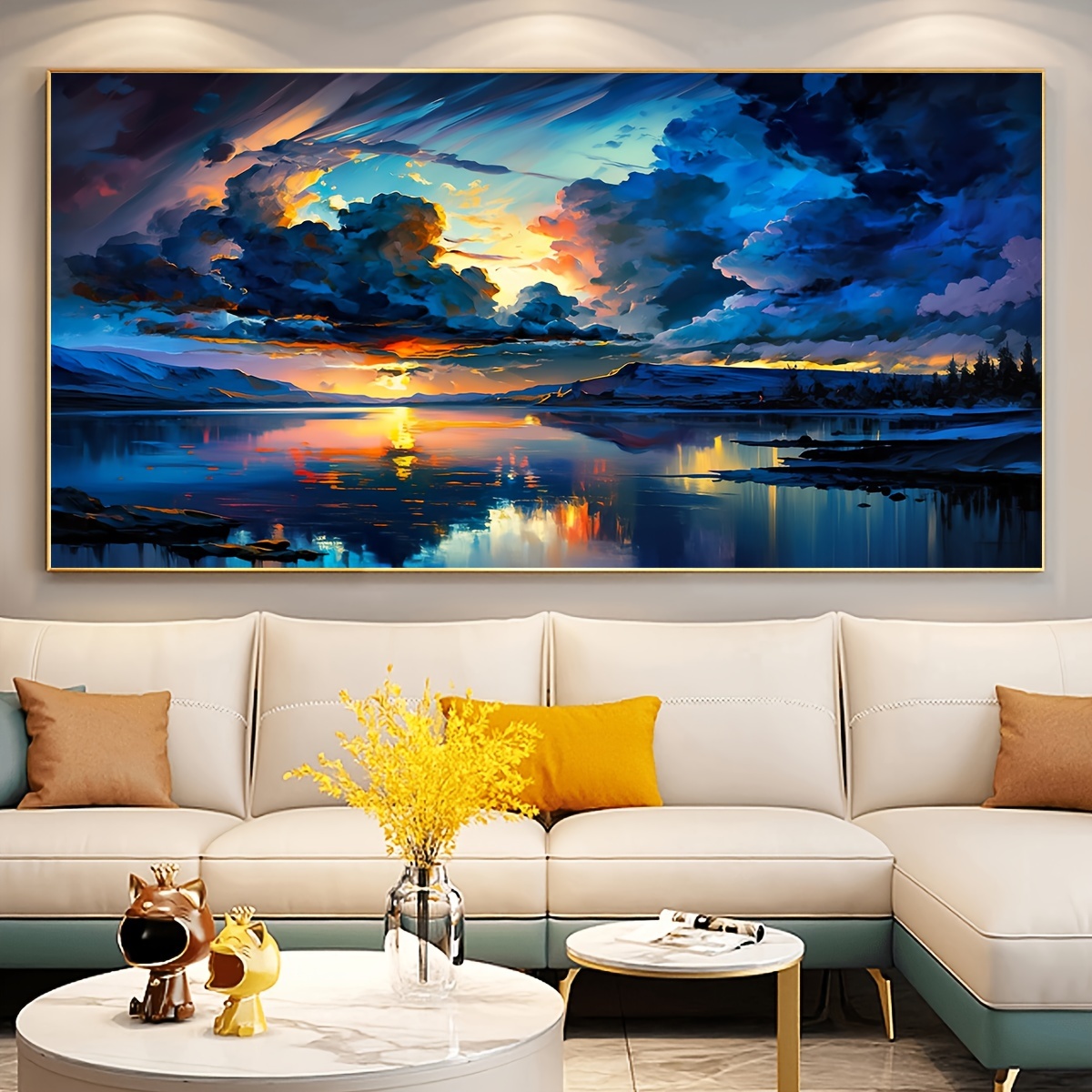 Unframed Canvas Wall Art - Temu