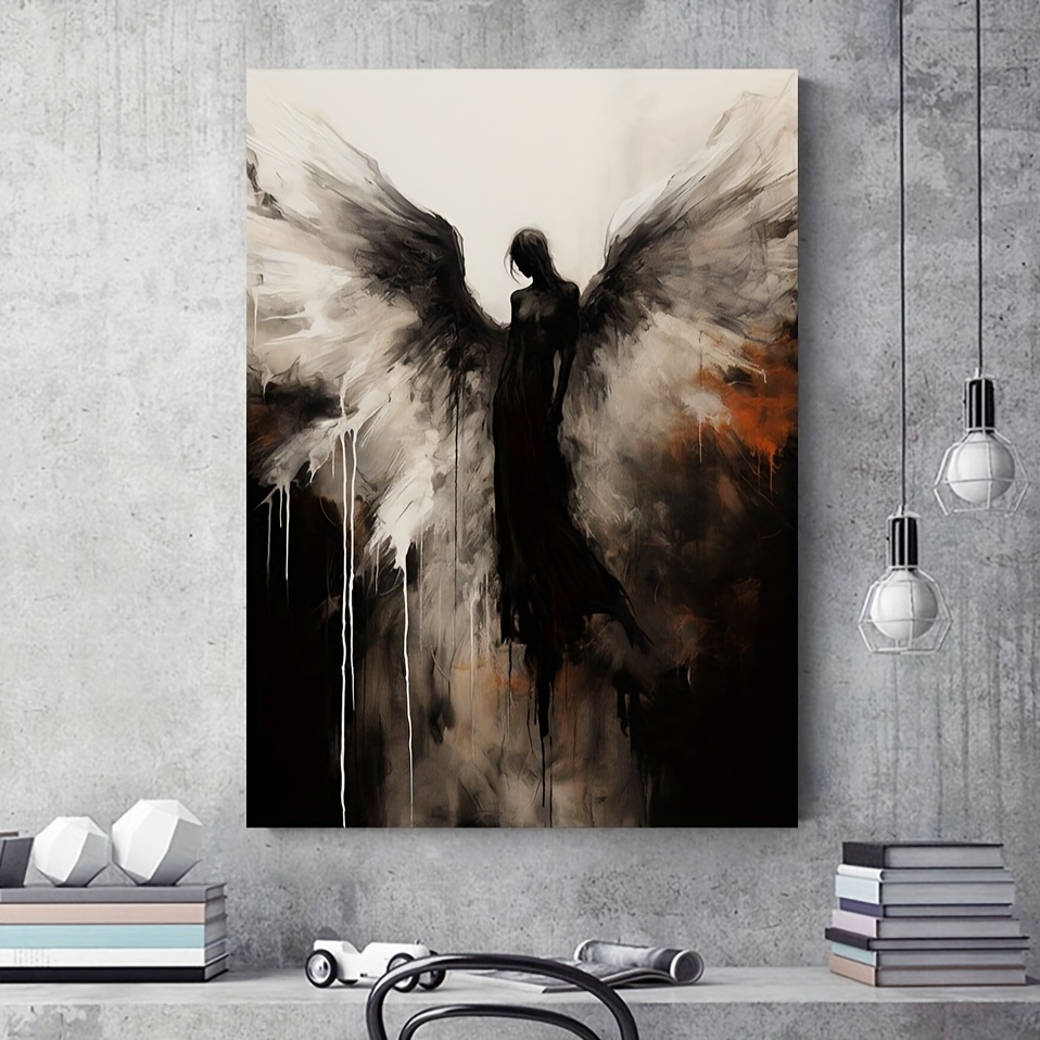Anime Angels of Death Wallpaper Canvas Art Poster and Wall Art Print Modern  Family Bedroom 8x12 Inch : : Home & Kitchen