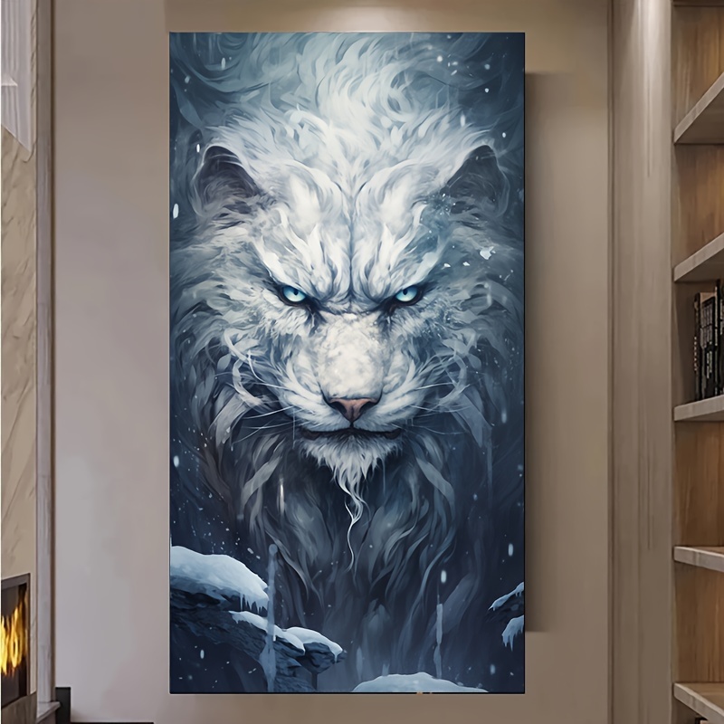 Crystal Diamond Painting Table Ornaments Dreamcatcher Wolf 5D DIY Diamond  Art Table Decorations Special Shaped Gem Embroidery By Number Kit Arts  Crafts Home Office Desktop Decor (Wolves)