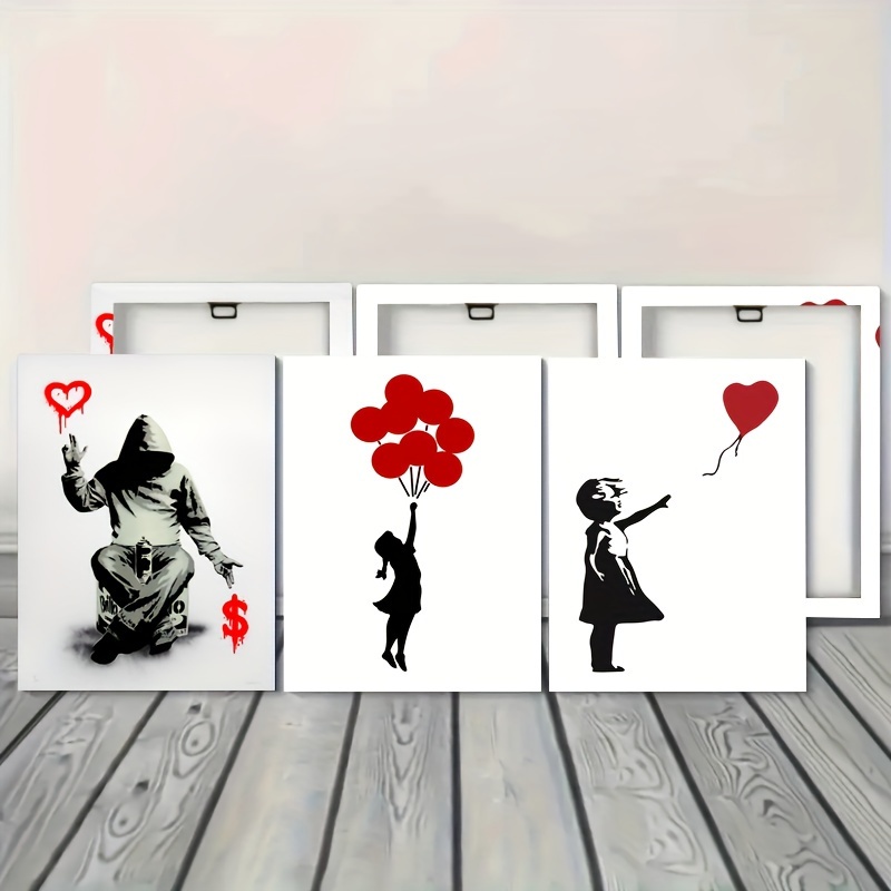 Framed Banksy Art - Temu