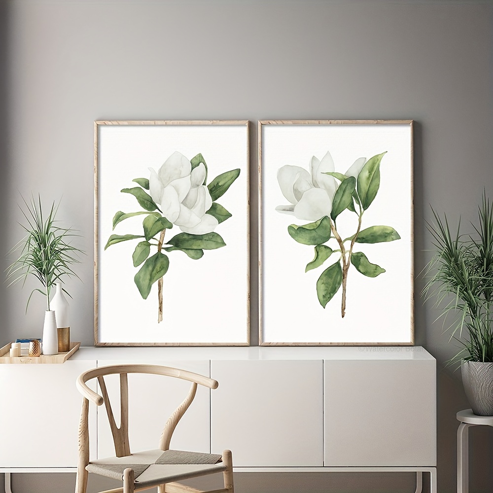  Lienzo retro de flores de mariposa para pared, cuadros de  estilo chino, póster vintage para sala de estar, decoración de pasillo,  23.6 x 47.2 in, sin marco : Hogar y Cocina