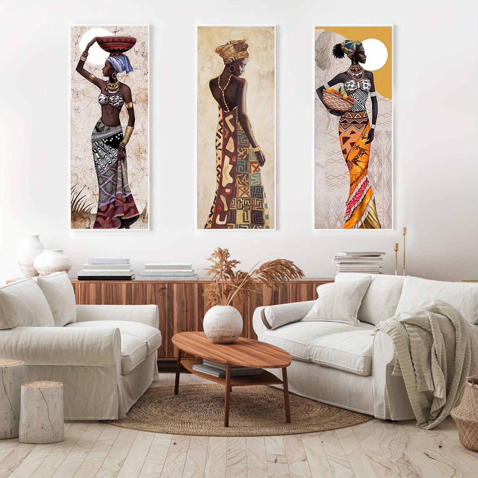 Comprar Mujeres africanas vida estilo vintage cuadro sobre lienzo para  pared cartel para decoración del hogar carteles e impresiones cuadros  decorativos sin marco sin marco