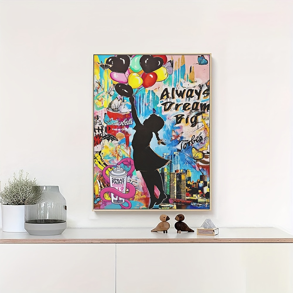 1pc Poster In Tela Stampa Quadri Pittura Tela Pop Art - Temu Switzerland