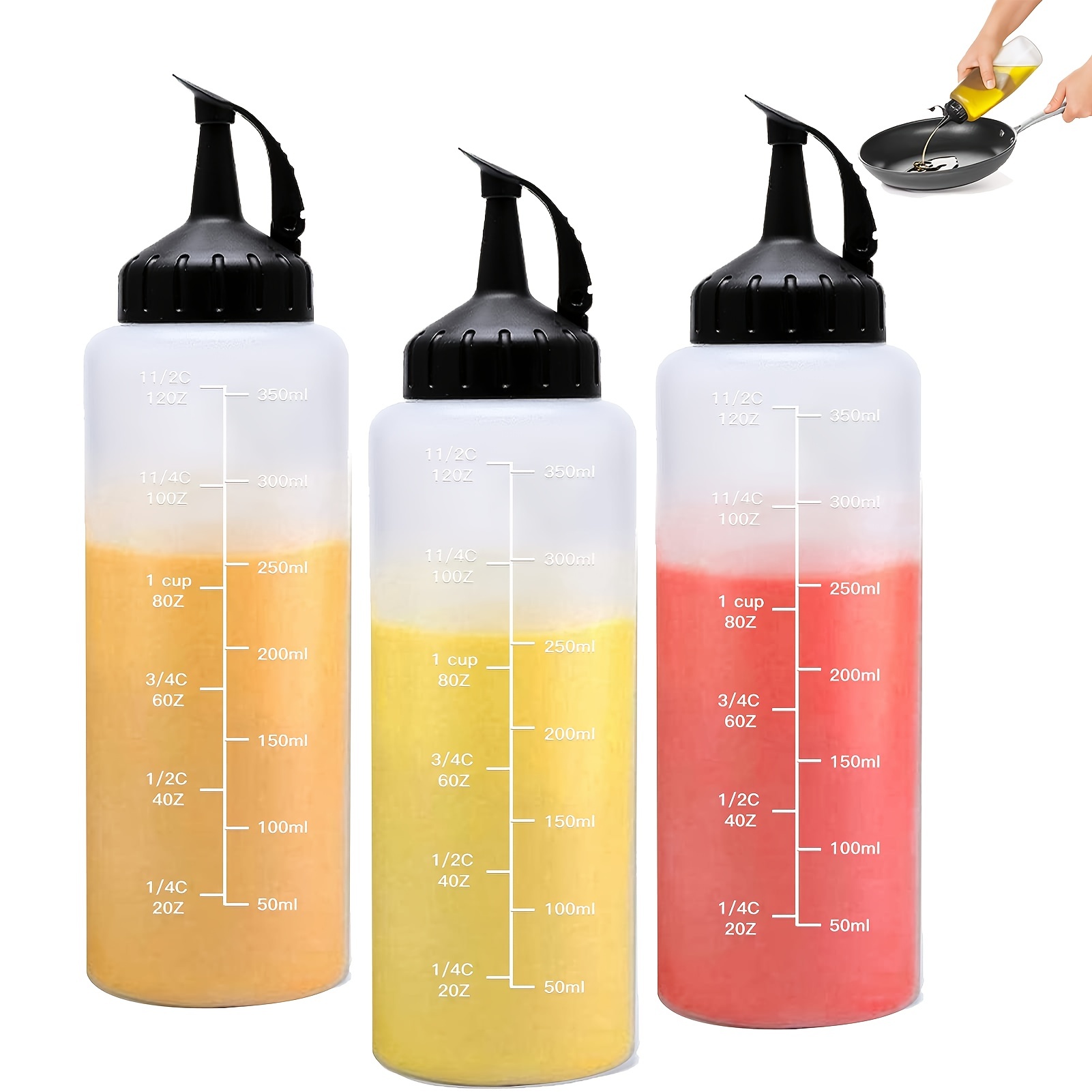 4 oz Chef's Squeeze Bottle - Pack of 6