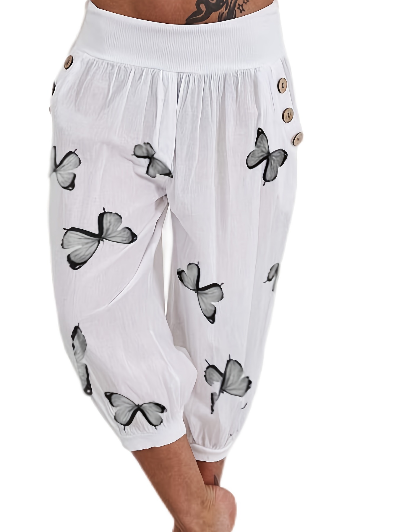 Capri Butterfly Trouser Design - Temu
