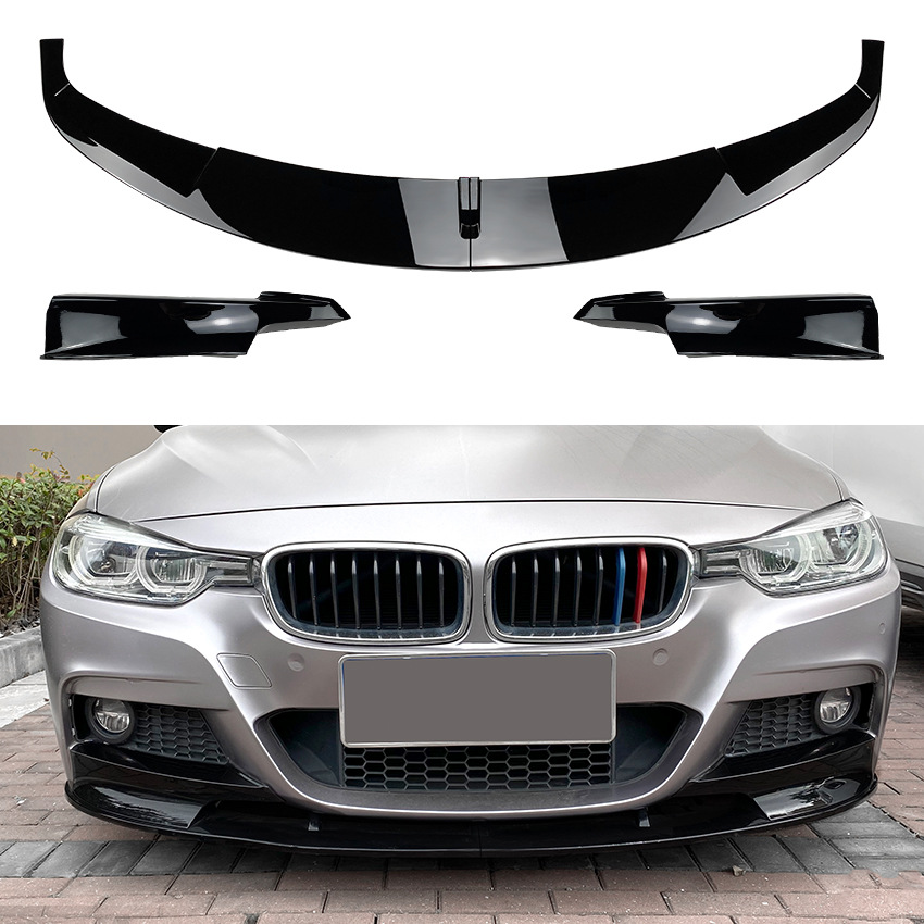 BMW E60 E61 Front M Sport Bumper spoiler lip chin tuning M Tech add on  splitter 