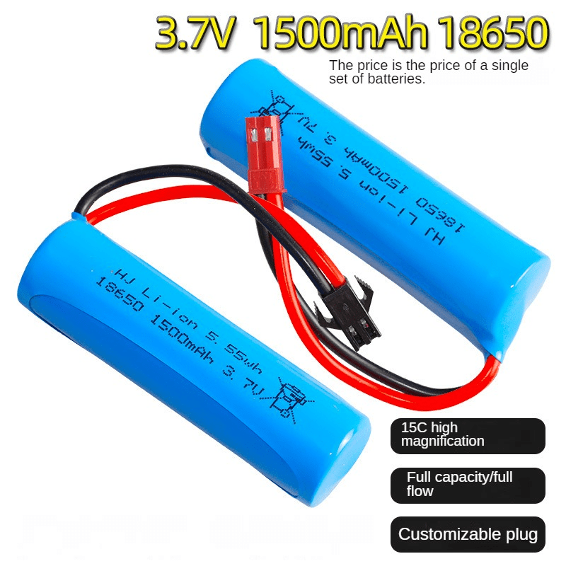 7.4 V Li ion Battery 2s Rechargeable Rc Battery Fit - Temu