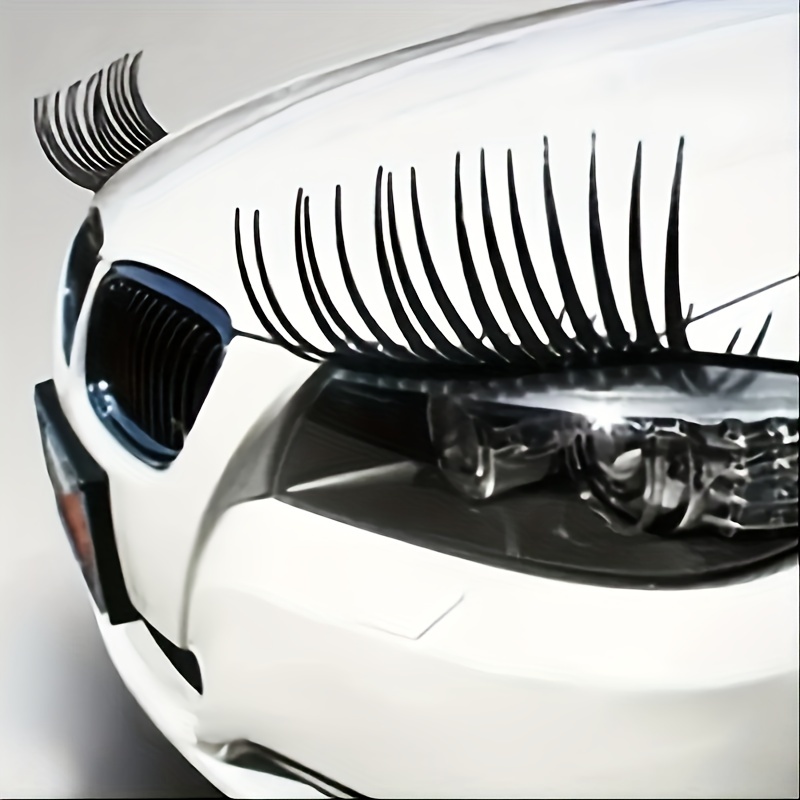 4pcs 3d Auto Wimpern Vinly Aufkleber Big Long Eye für Scheinwerfer  Dekoration Aufkleber