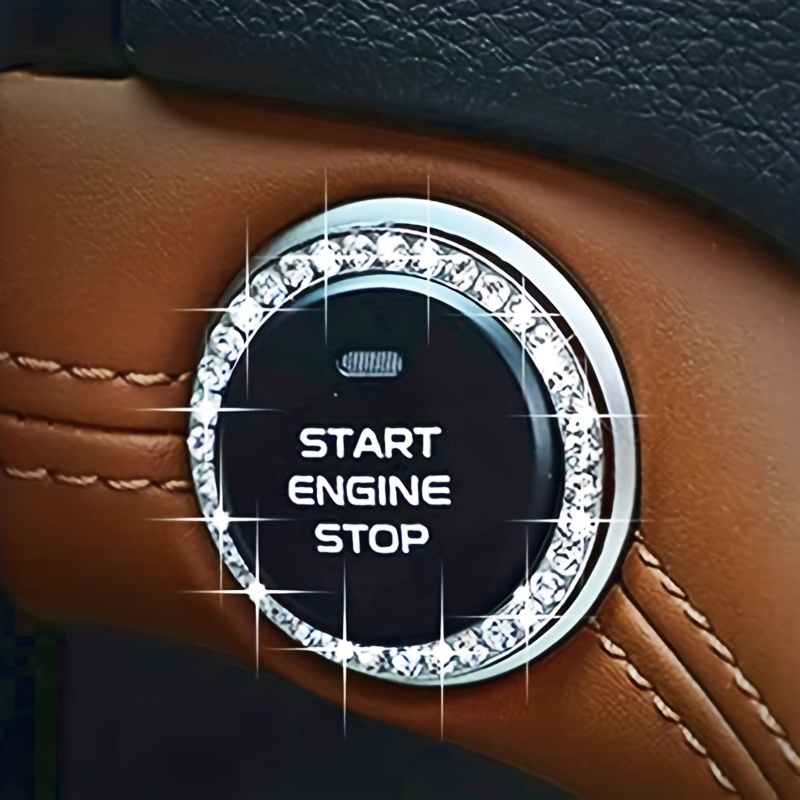 Upgrade Your Car Interior With A Shiny Universal Push Start - Temu