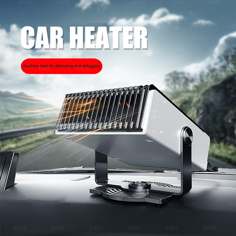WANYIG Calefactor Coche Mechero Portátil 12V 150W Calentador Coche 2 en 1  Calefacción y Ventilador de Refrigeración Rotación 360° (Negro + Rojo) :  : Coche y moto