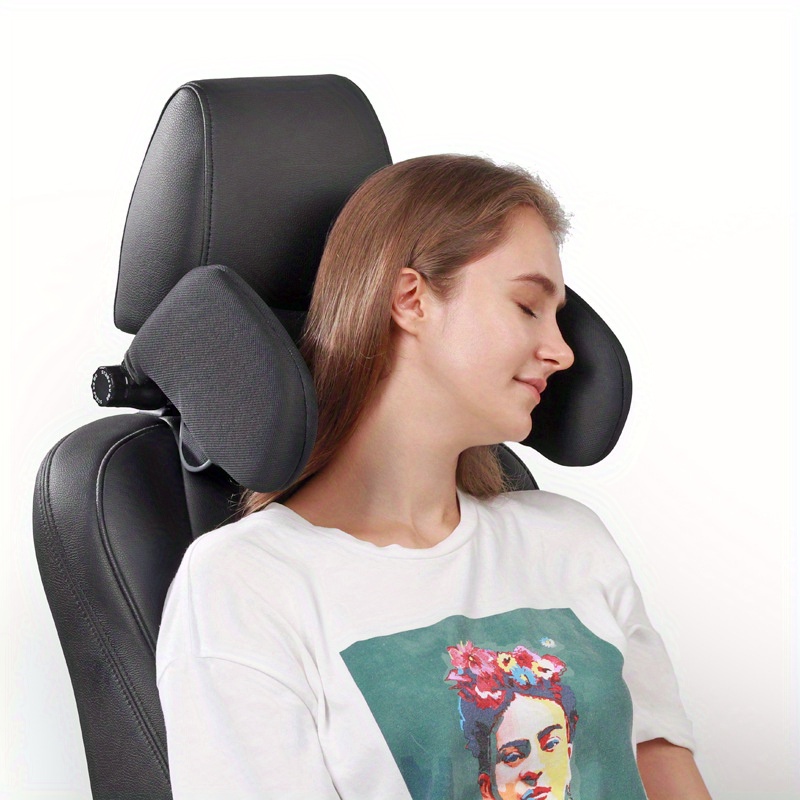Comprar Reposacabezas de asiento de coche Universal, diseño ergonómico,  cojín para descanso del cuello, almohada de espuma viscoelástica duradera  para el cuello, almohada de cuello para coche transpirable