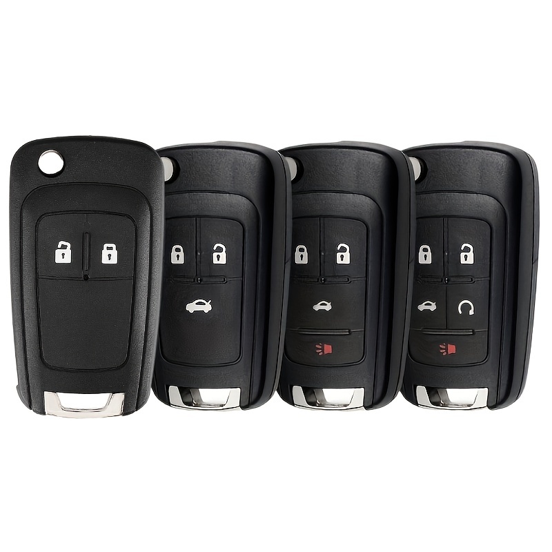 Cheap ABS Folding Key Case Anti-drop Remote Key Fob High Quality Car Key  Shell for VW/Toyota/Mazda Car