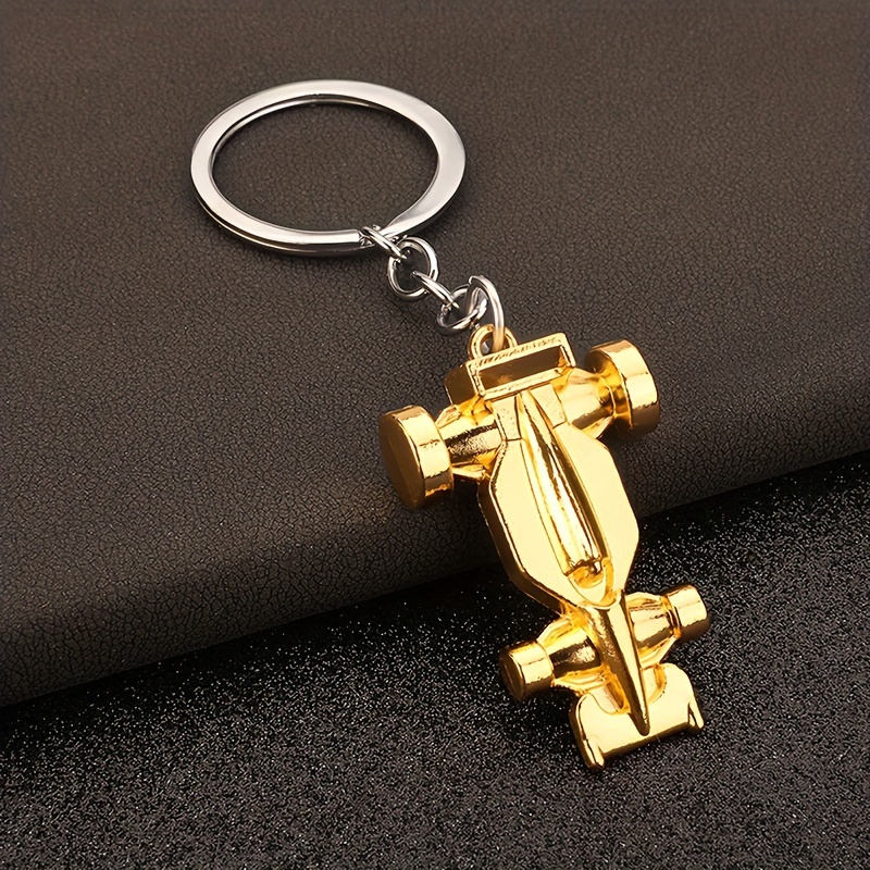 1pc Stylish and Creative Minimalist Acrylic Key Chain, Small Key Ring Car Decoration Gift for Men,Temu