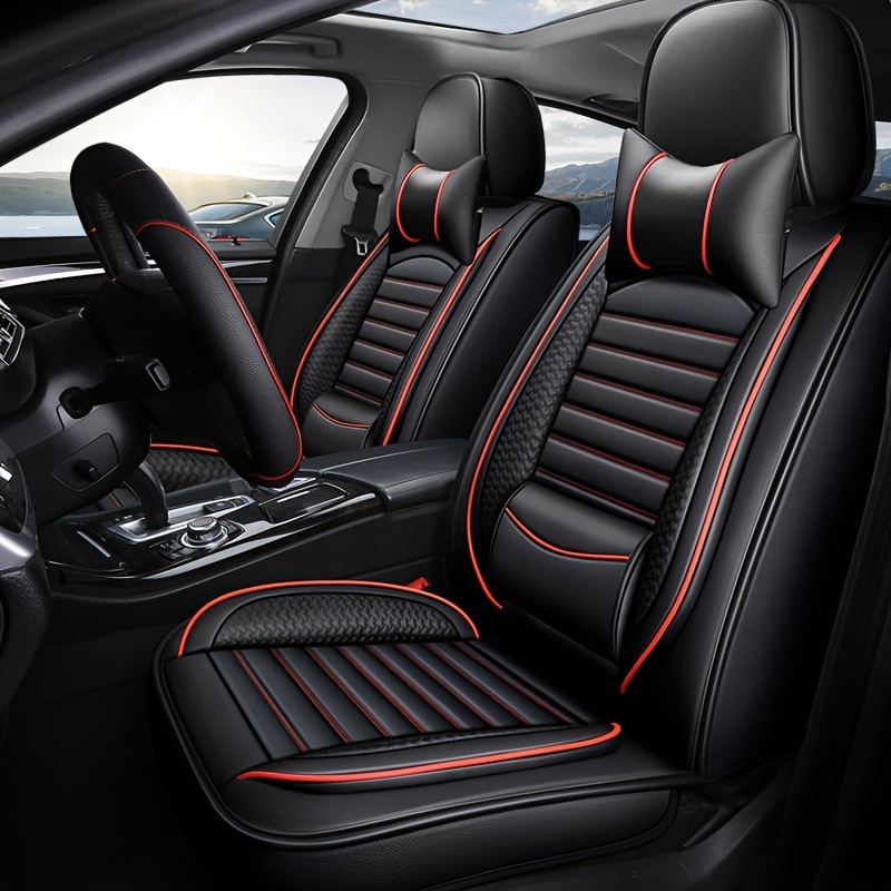 Luxury Car Seat Cover Set - Temu