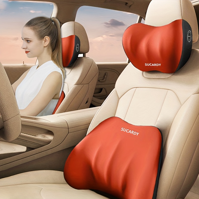 Comprar Almohada para reposacabezas de asiento de coche, almohada ajustable  para soporte de cabeza, almohada en forma de U para Interior de coche,  cojín para dormir de viaje para niños