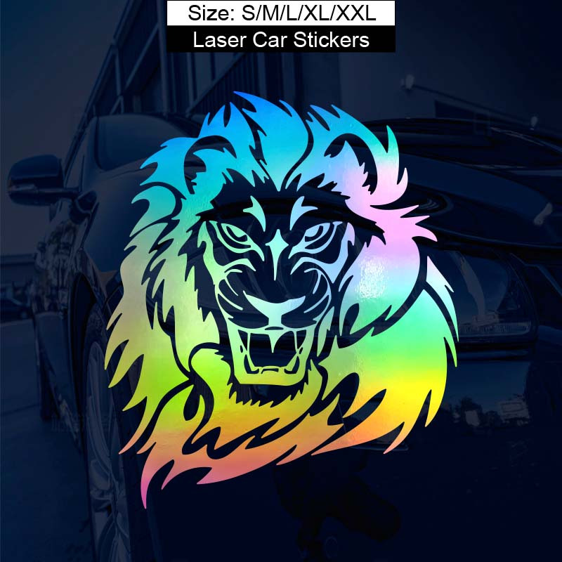 Stickeraffe Löwe Monster Dämon Lion CAR KFZ PKW Roller Motorrad