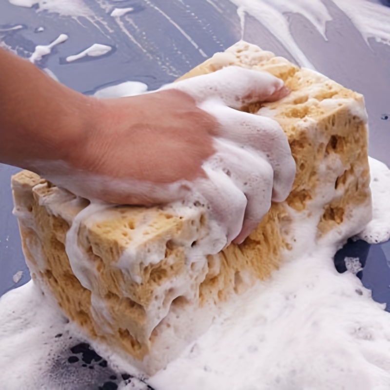 2 Pc Extra Large Car Wash Foam Sponges Eraser Absorbent Expanding Grou —  AllTopBargains