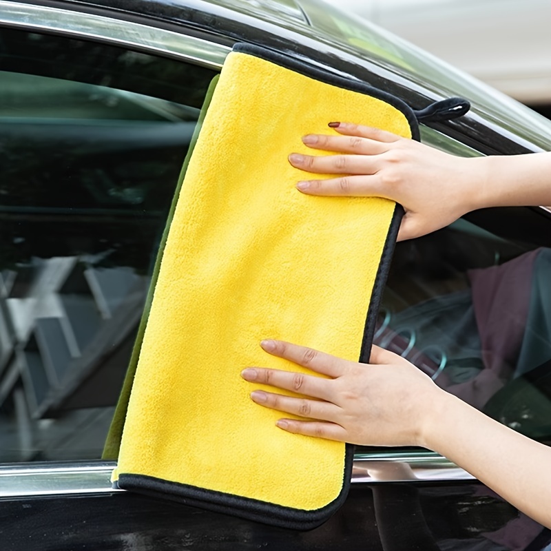 1200gsm Microfiber Car Wash Towel Coral Fleece Car Cleaning - Temu