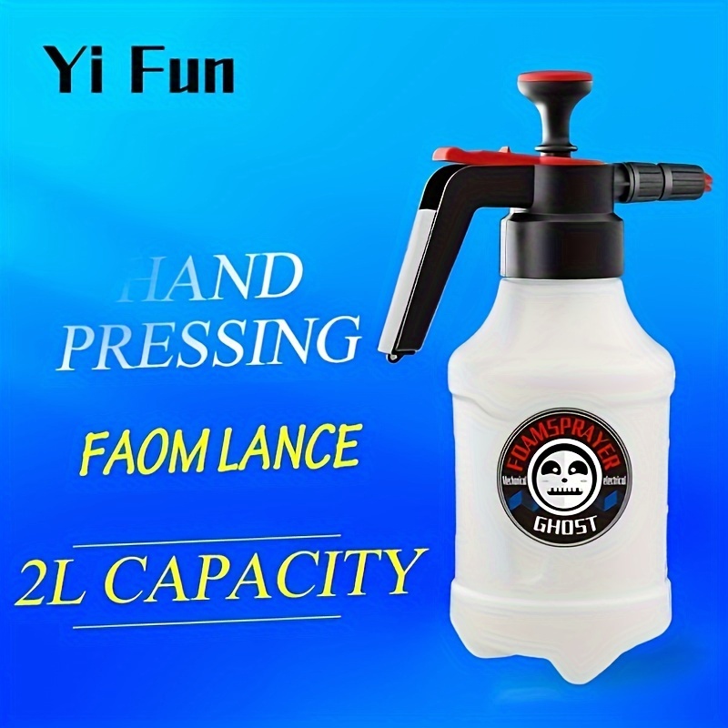 Car Wash Watering Can, Multi-function Air Pressure Sprayer, 0.5