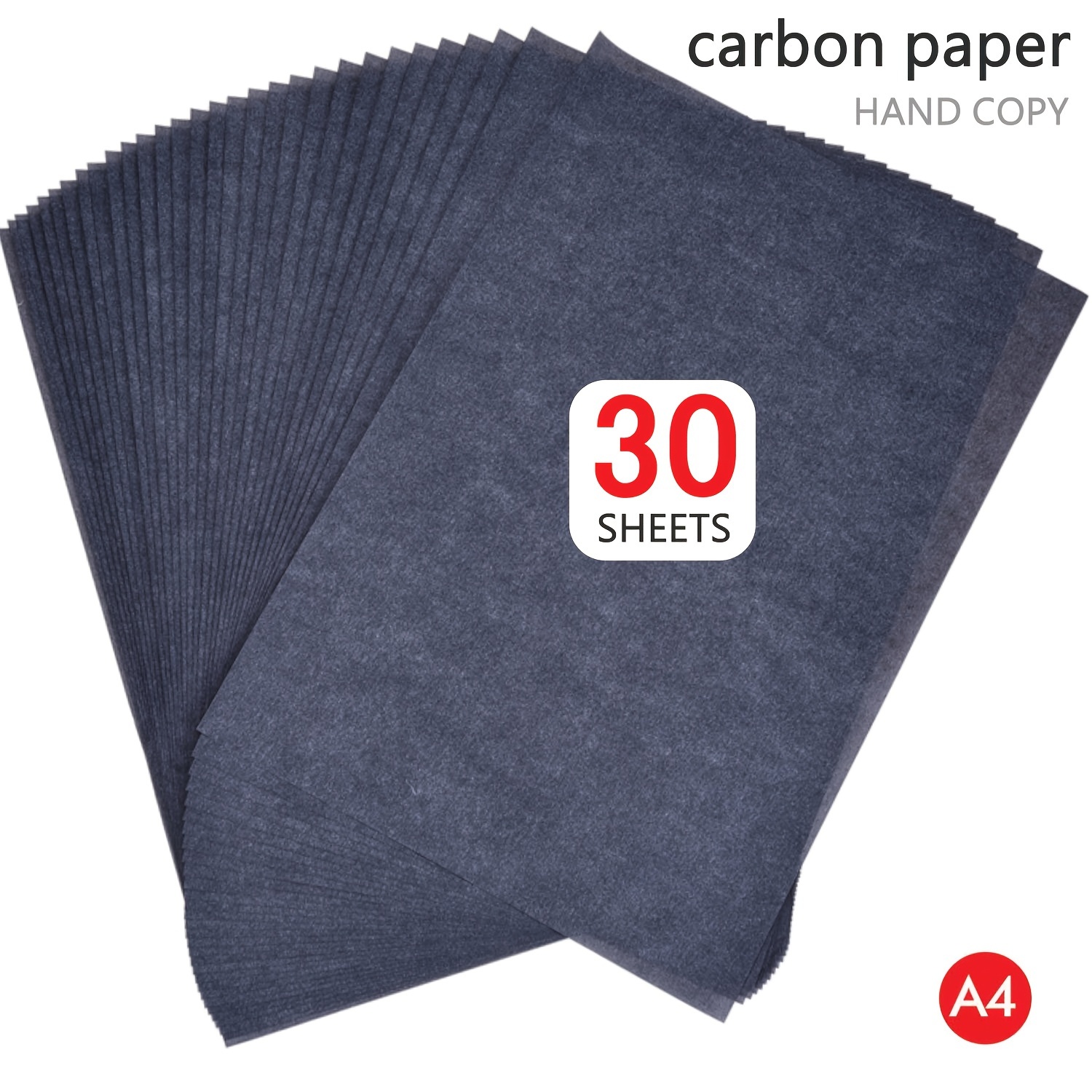 Carbon Copy Paper BLUE or BLACK A4 10 Sheets Hand Copy Duplicate Copy Paper  UK 