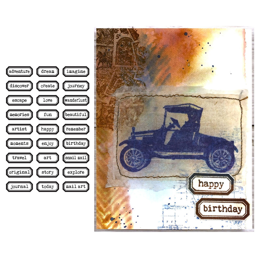 Buy Generic just married stamps for scrapbooking DIY farm sellos carimbo  ACRYLIC clear STAMPS FOR PHOTO timbri SCRAPBOOKING stamp Online at  desertcartCyprus