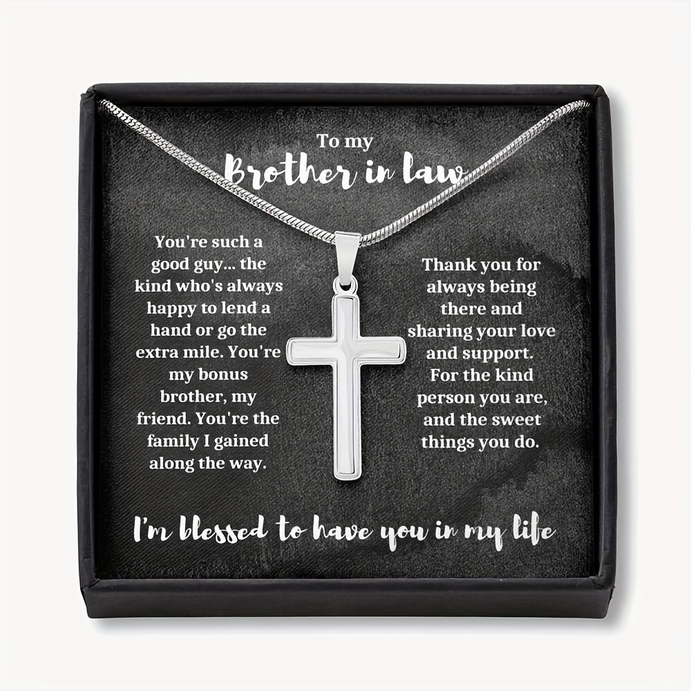 Gifts For Brother In Law Birthday Card Heart Plaque Friendship Gifts For Men