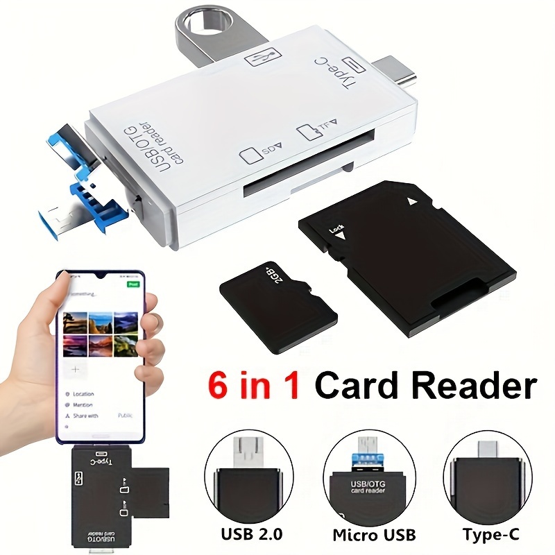 Écrivain de Poche Portable RFID ID, Accessoires De Système De Contrôle  D'accès de pour la à la Maison + 5pcs Inscriptible EM4305 Cartes de Clé  Lecteur