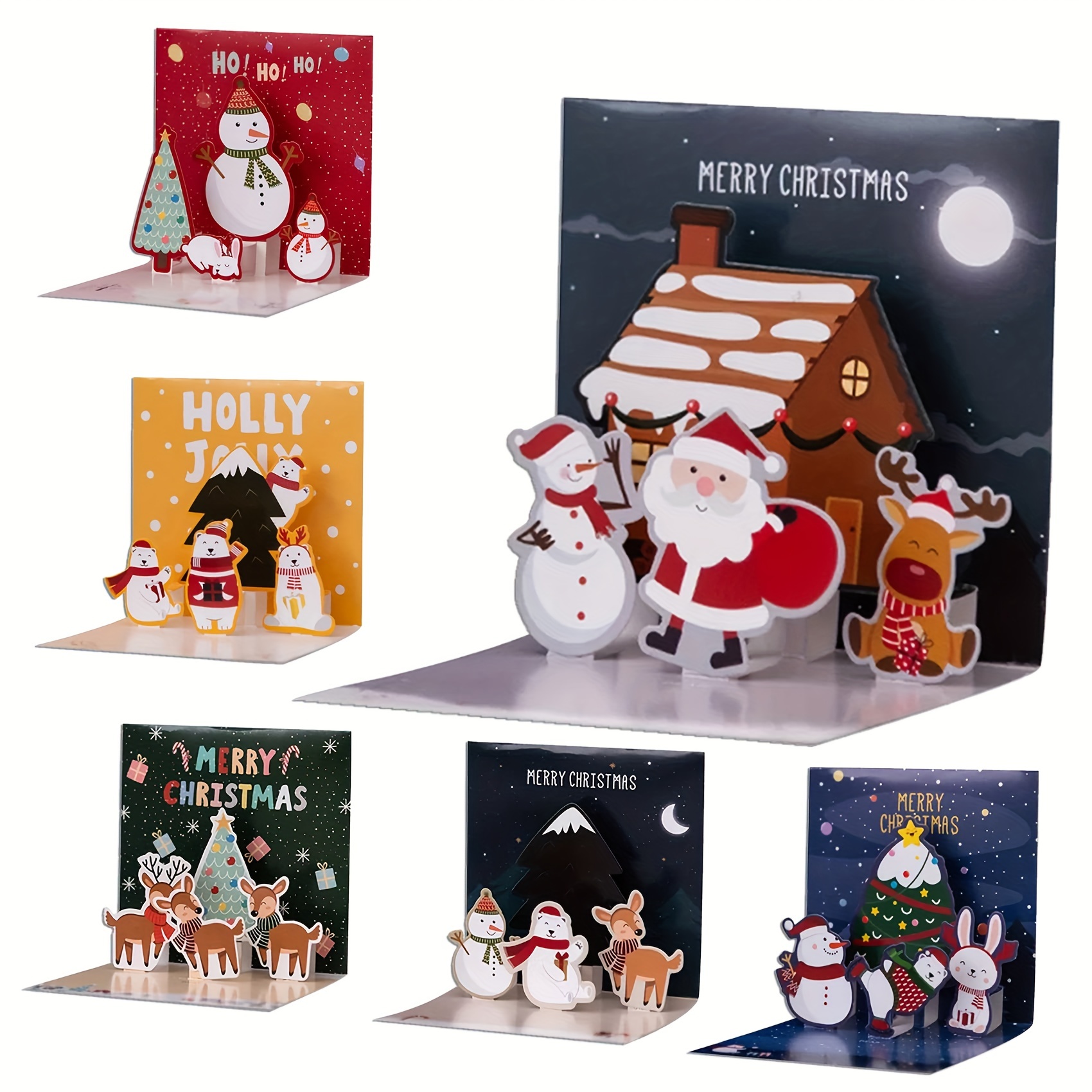 Boxed Holiday Notecards With Envelopes Christmas Gift Cards - Temu