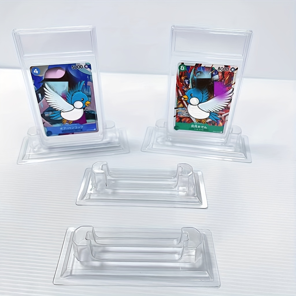 35PT Transparent Game Card Protective Sleeve NBA Star Card Holder Magic Card  Hard Card Holder Ultraman Plastic Card Holder - AliExpress